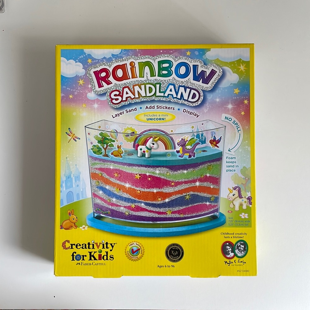 Creativity for Kids - Rainbow Sand Land - Unicorn Sticker Activity Craft - NEW